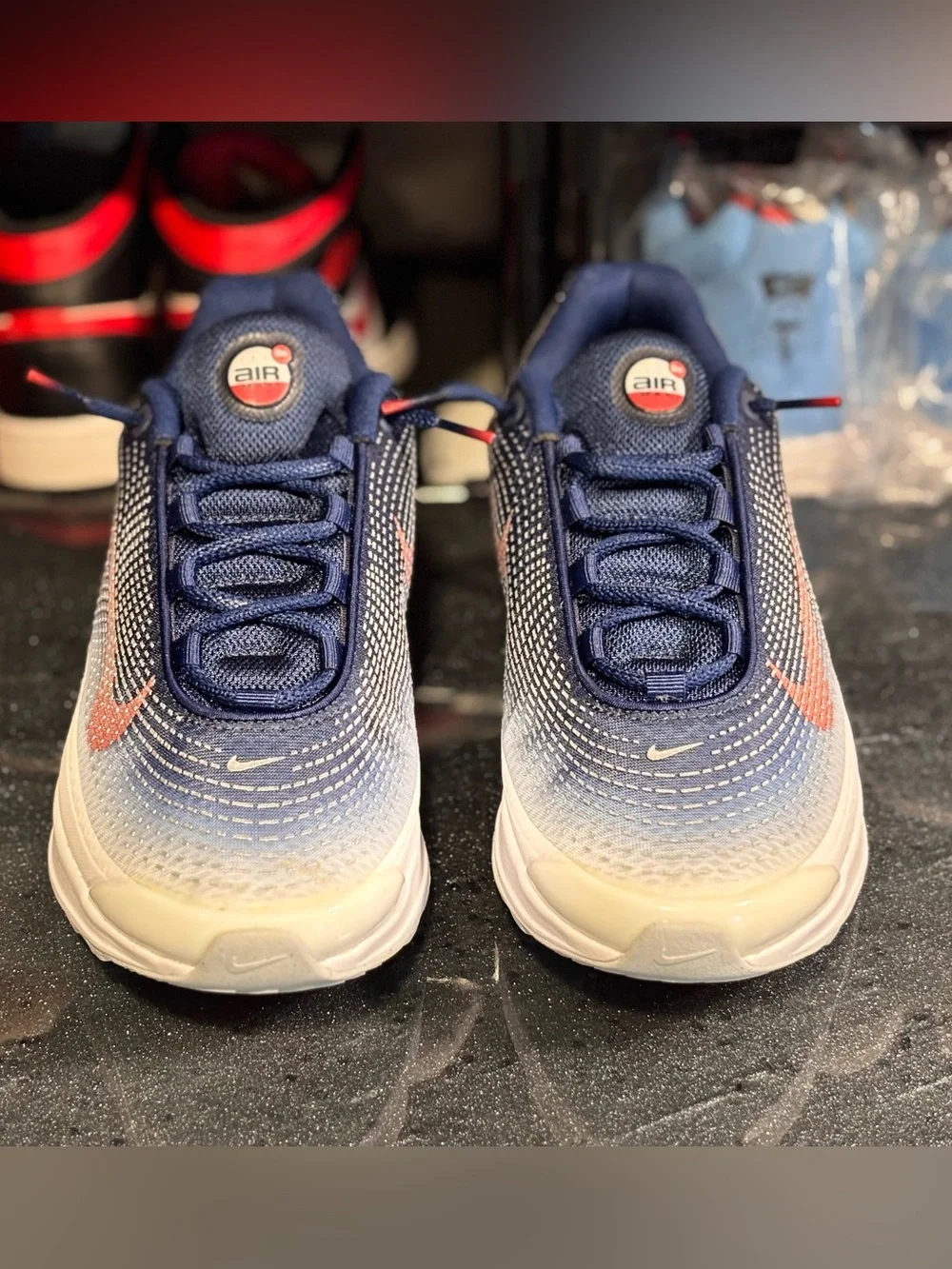 Nike Air Max Dn USA Olympics White Blue Crimson FV2250-100 Men's Size 9 NWOB - Picture 4 of 9